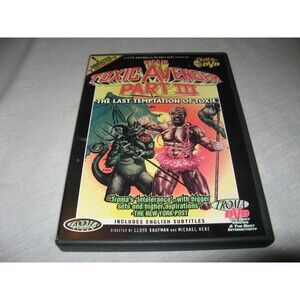 The Toxic Avenger Part III The Last Temptation of Toxie Horror DVD Directors Cut